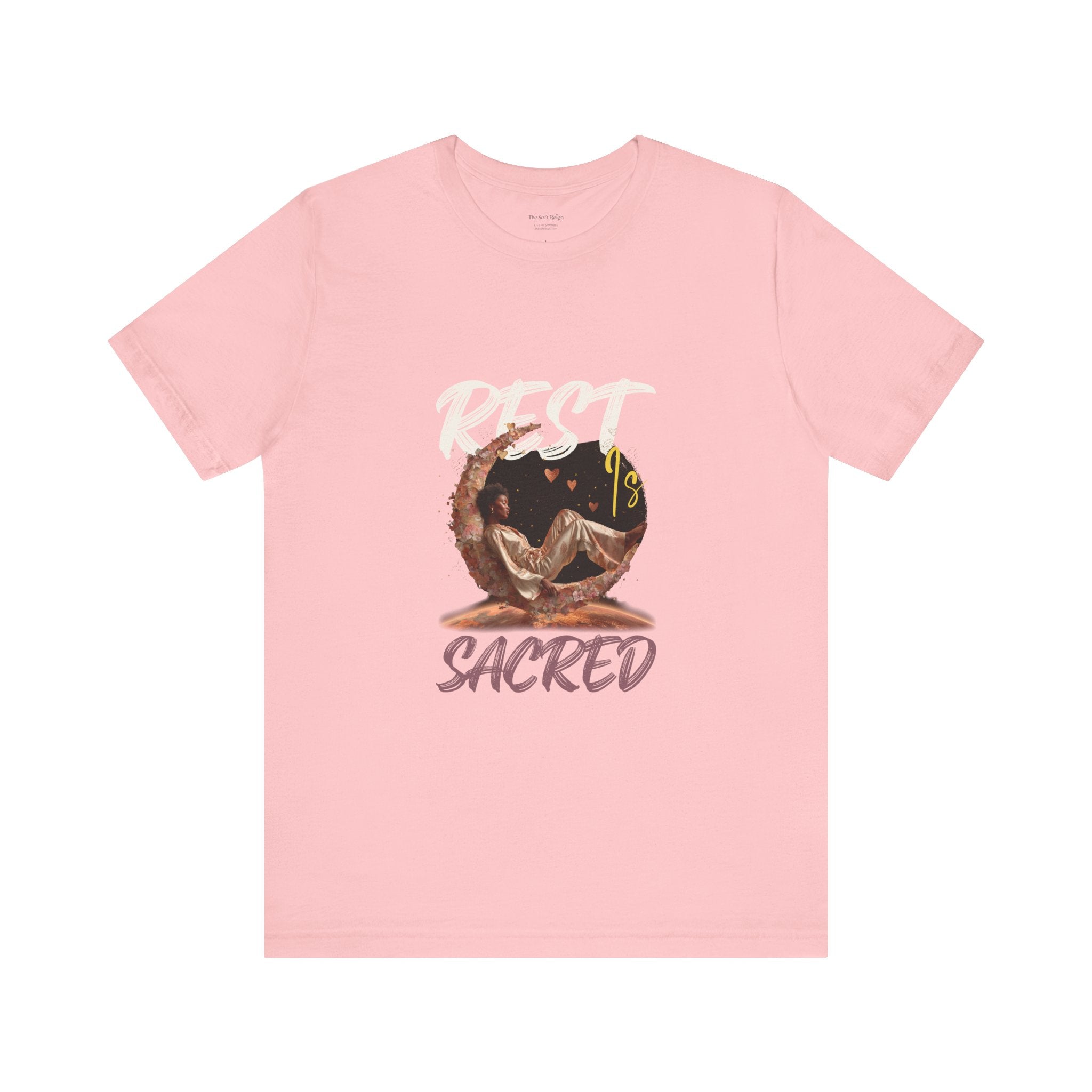 Rest Is Sacred Graphic T-Shirt – Relaxed Fit & Women’s Fit
