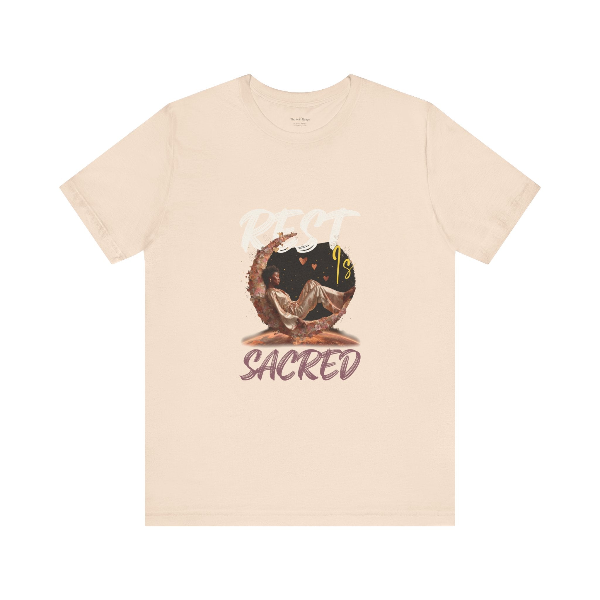 Rest Is Sacred Graphic T-Shirt – Relaxed Fit & Women’s Fit