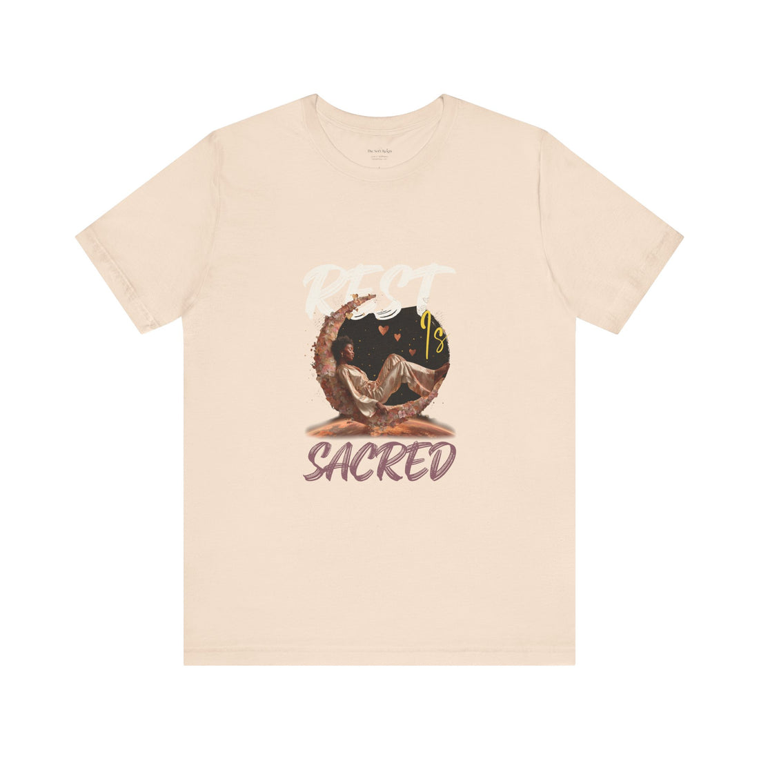 Rest Is Sacred Graphic T-Shirt – Relaxed Fit & Women’s Fit