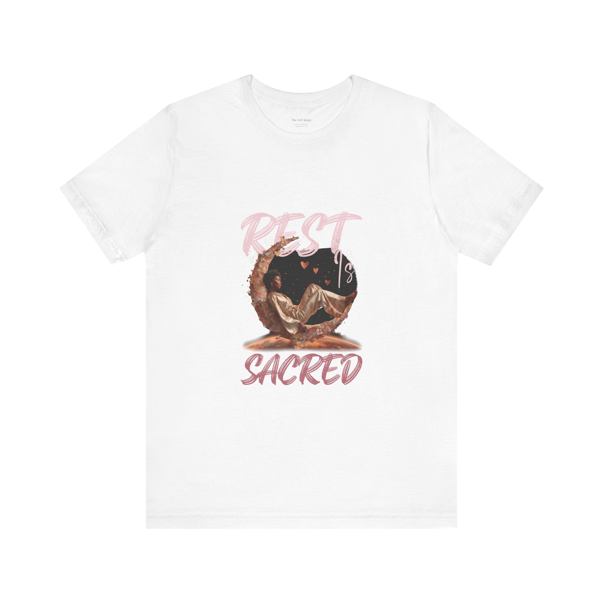 Rest Is Sacred Graphic T-Shirt – Relaxed Fit & Women’s Fit