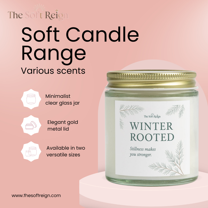 Winter Rooted Candle – Fraser Fir