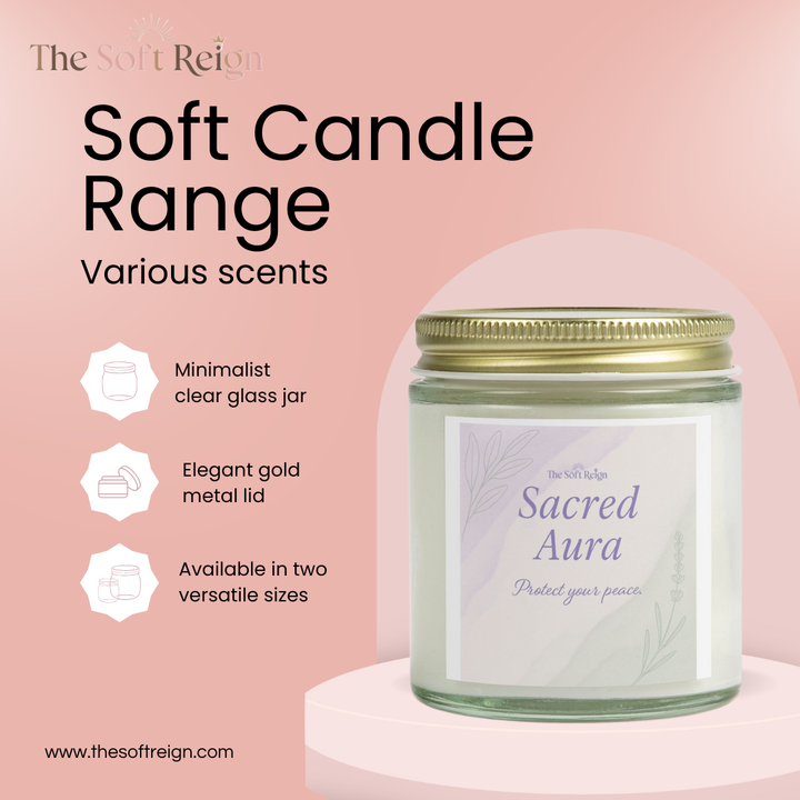 Sacred Aura Candle – Lavender